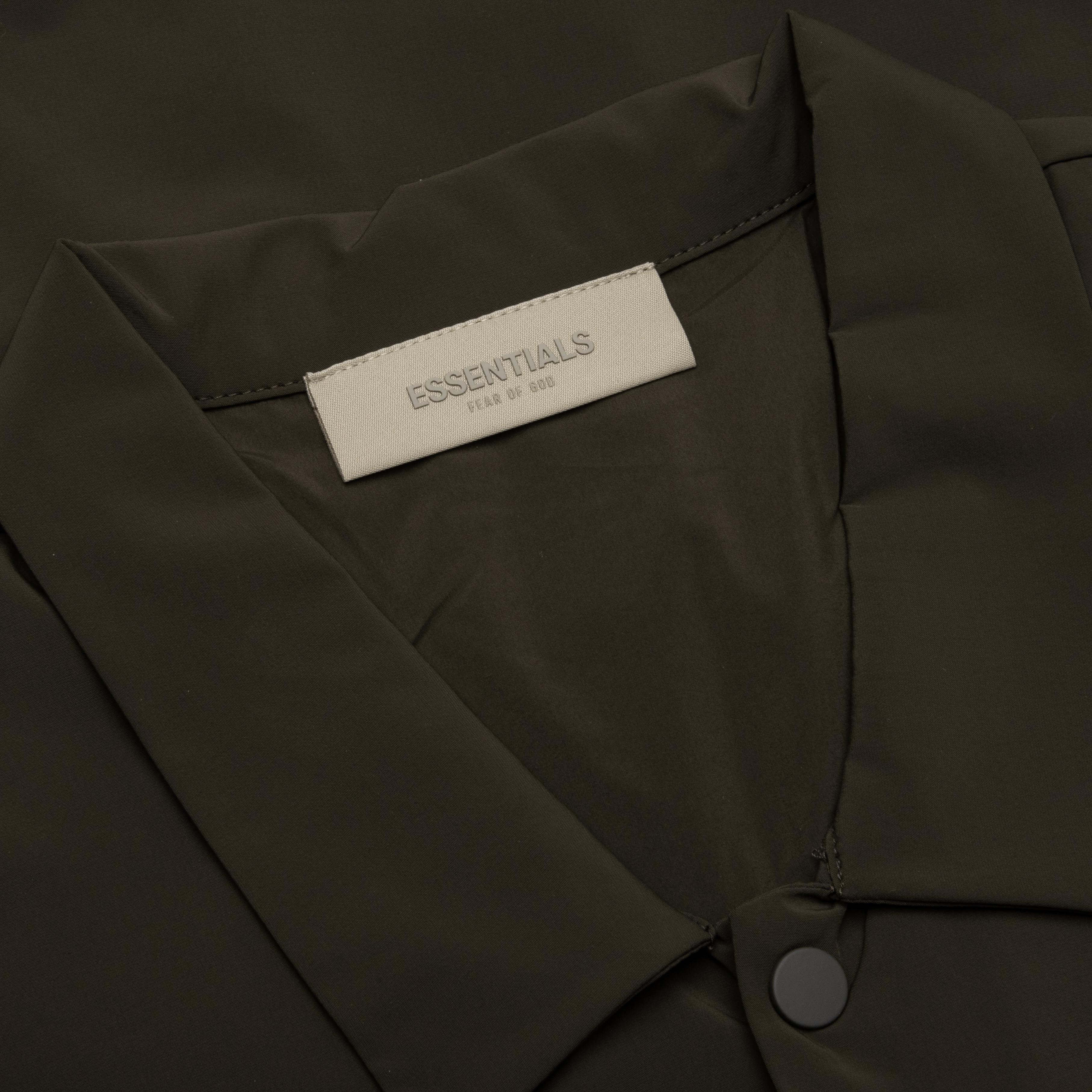 S/S Nylon Shirt - Black - Image 3