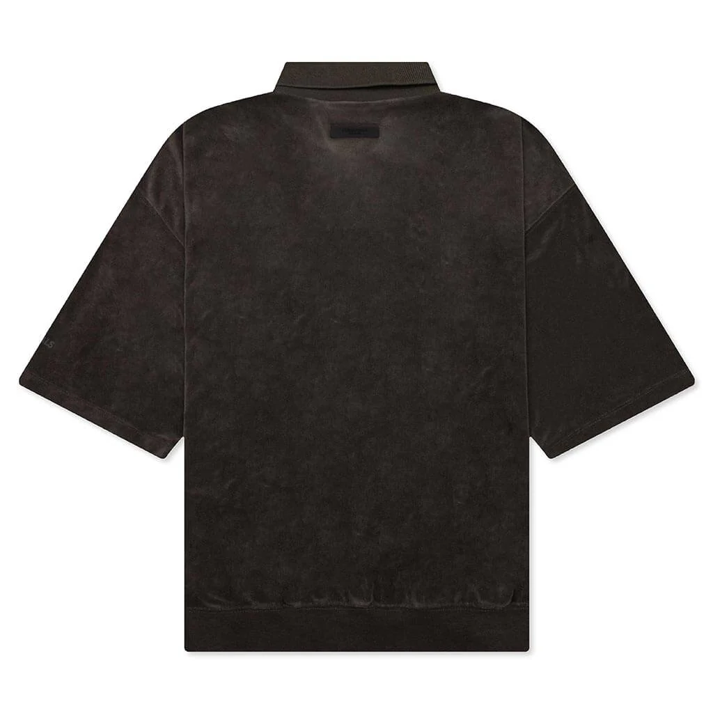 S/S Polo - Off Black - Image 2