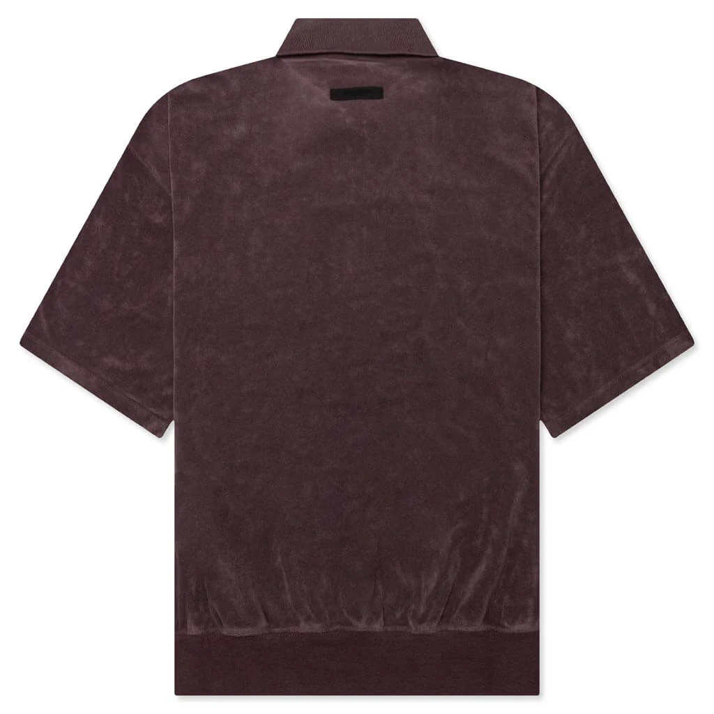 S/S Polo - Plum - Image 2