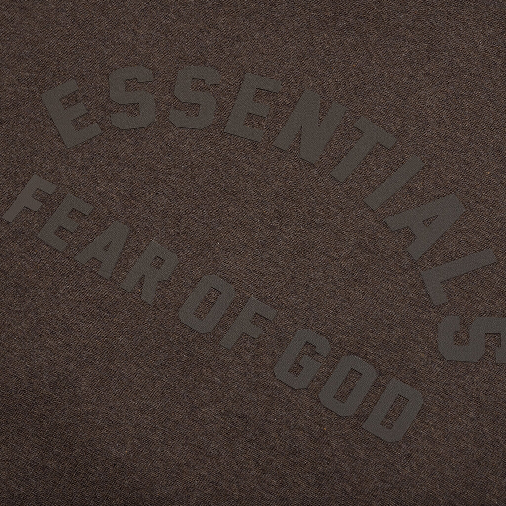 Essentials Heavy S/S Tee - Heather Wood - Image 4