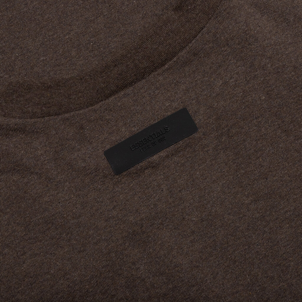 Essentials Heavy S/S Tee - Heather Wood - Image 5