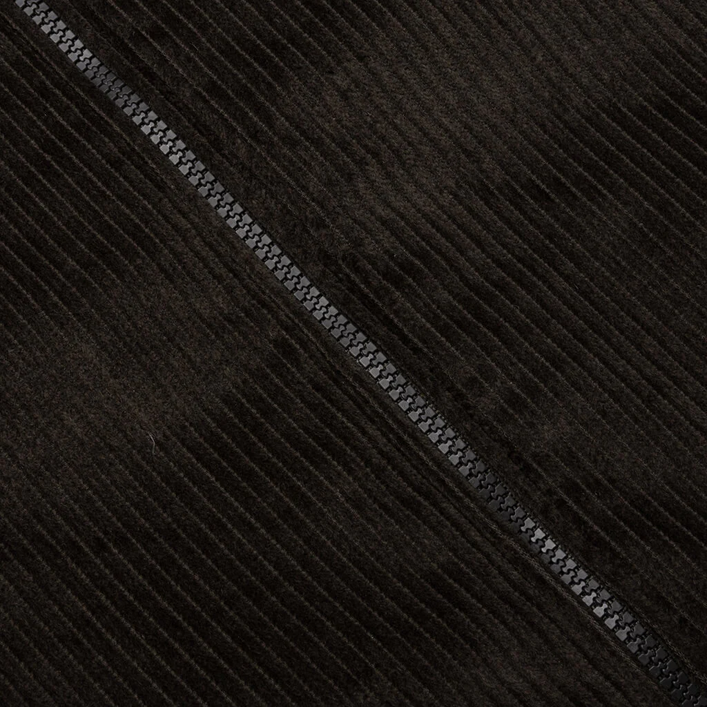 Corduroy Shirt Jacket - Off Black - Image 5