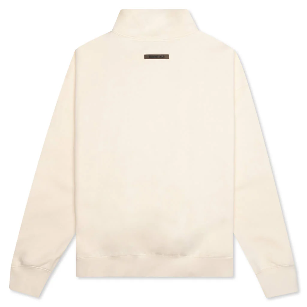 Essentials Pullover Mockneck - Cream - Image 2