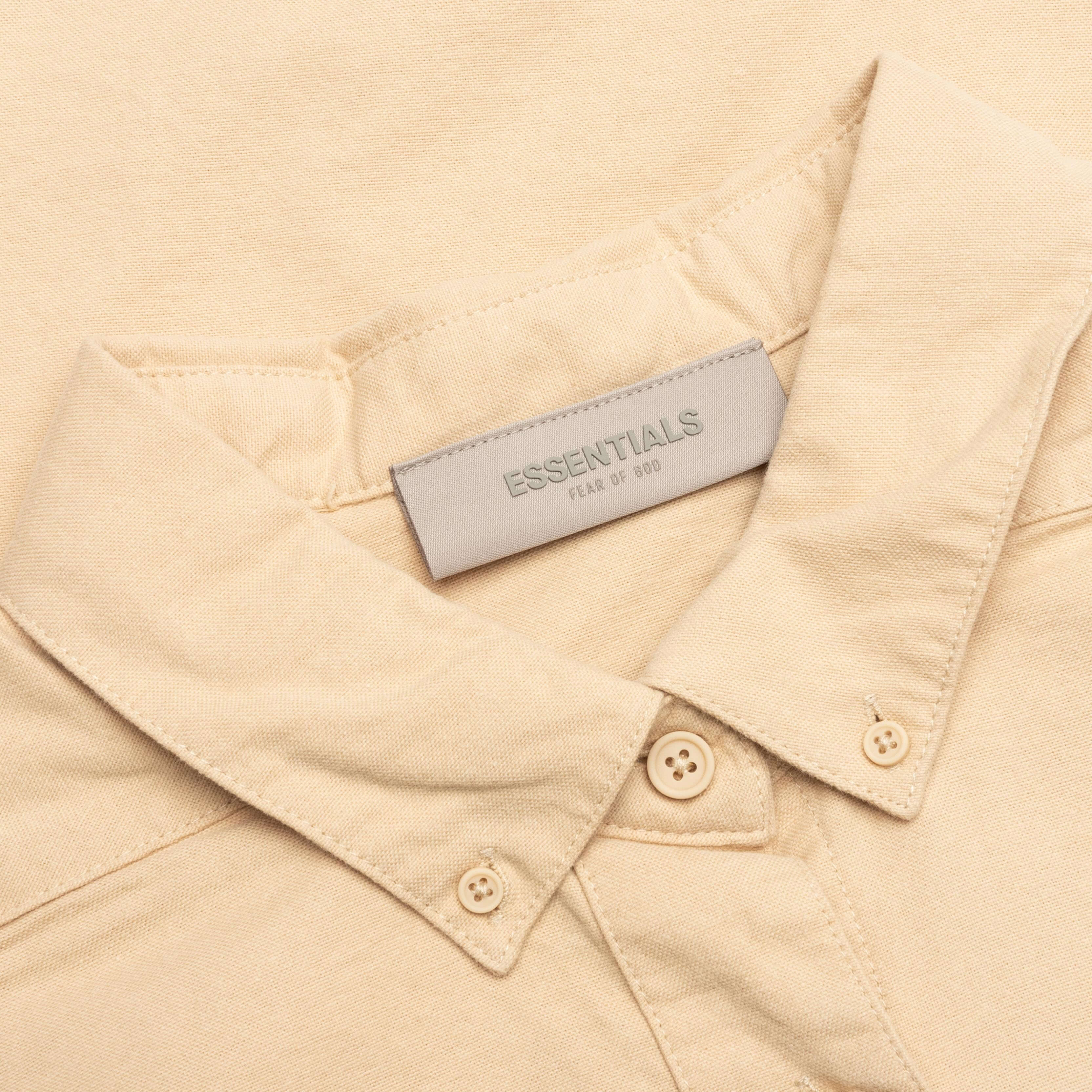 Women's L/S Oxford - Sand - Image 3