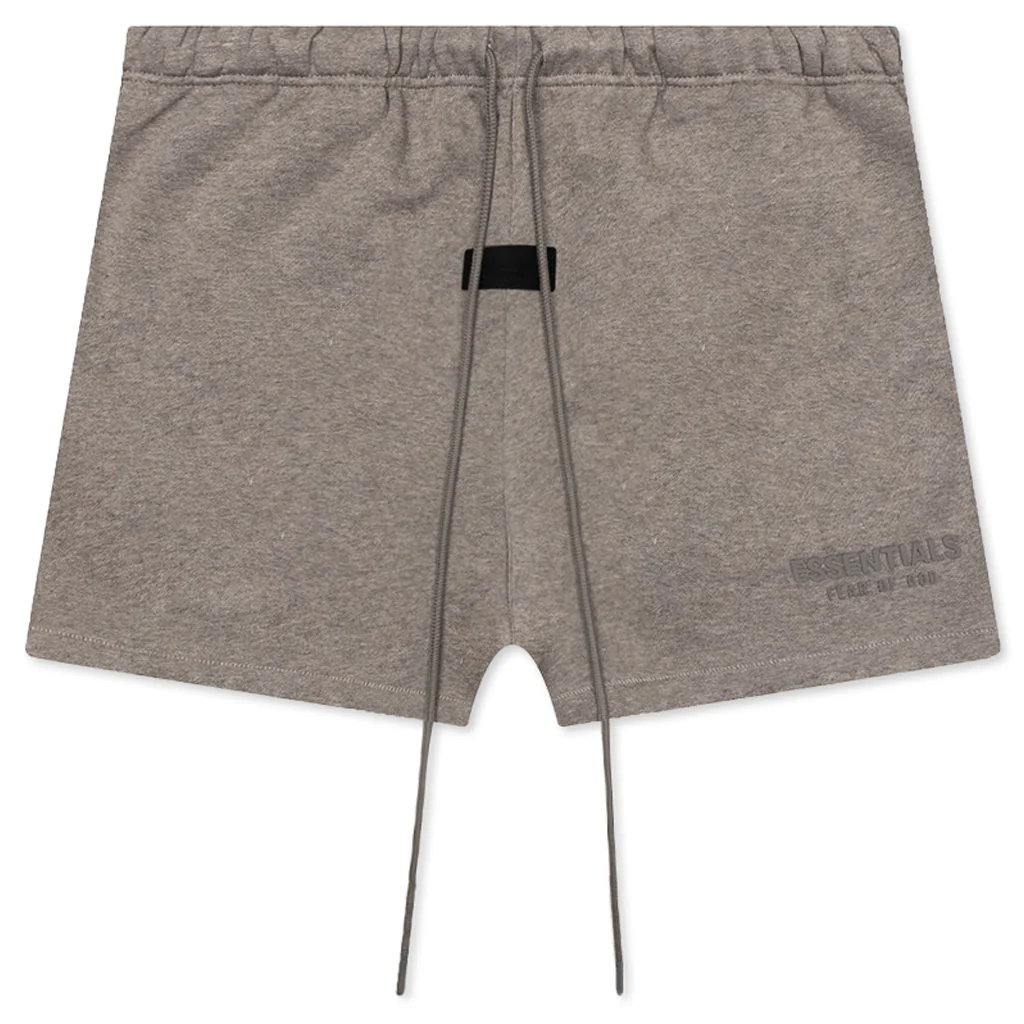 Essentials Sweatshort - Heather Grey