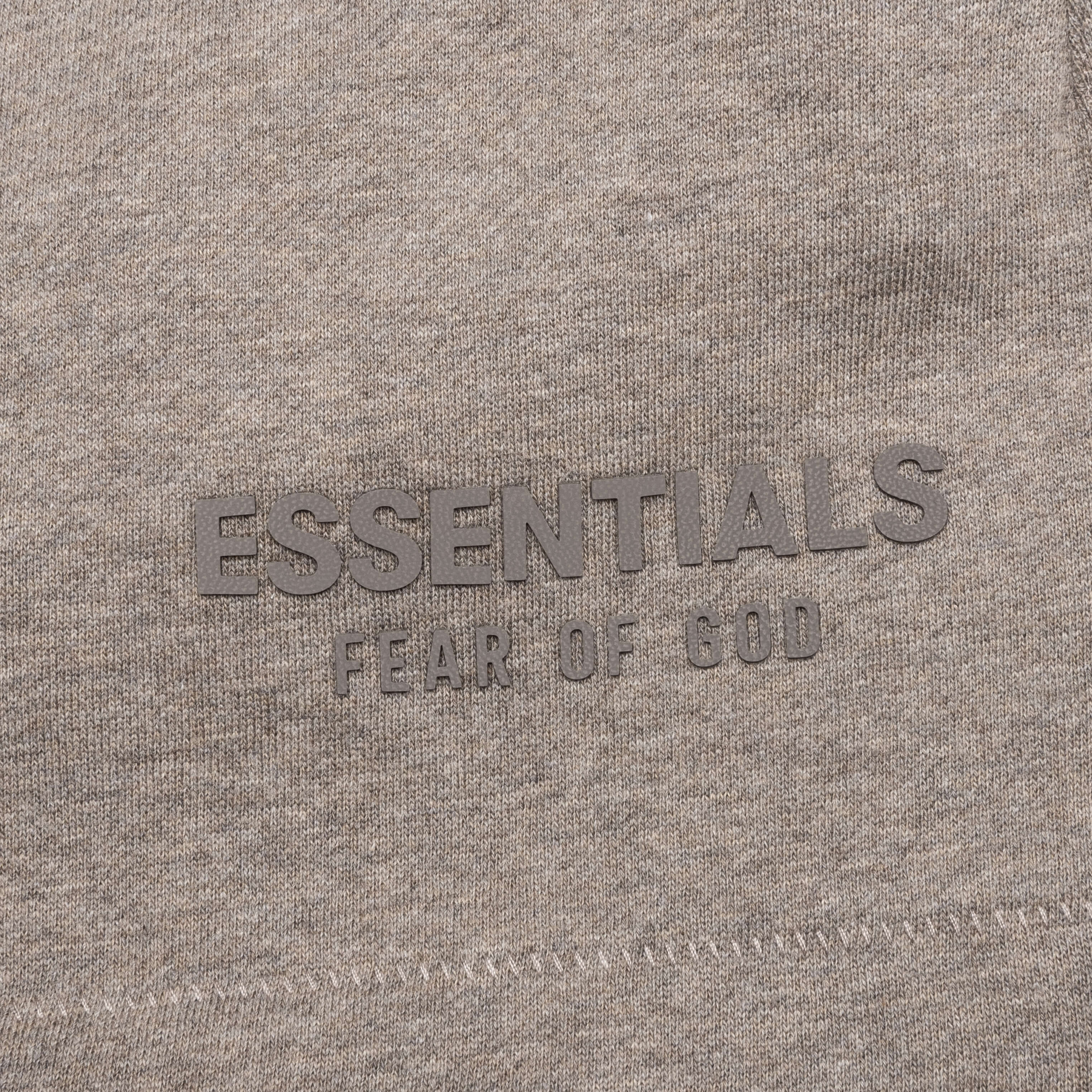 Essentials Sweatshort - Heather Grey - Image 5