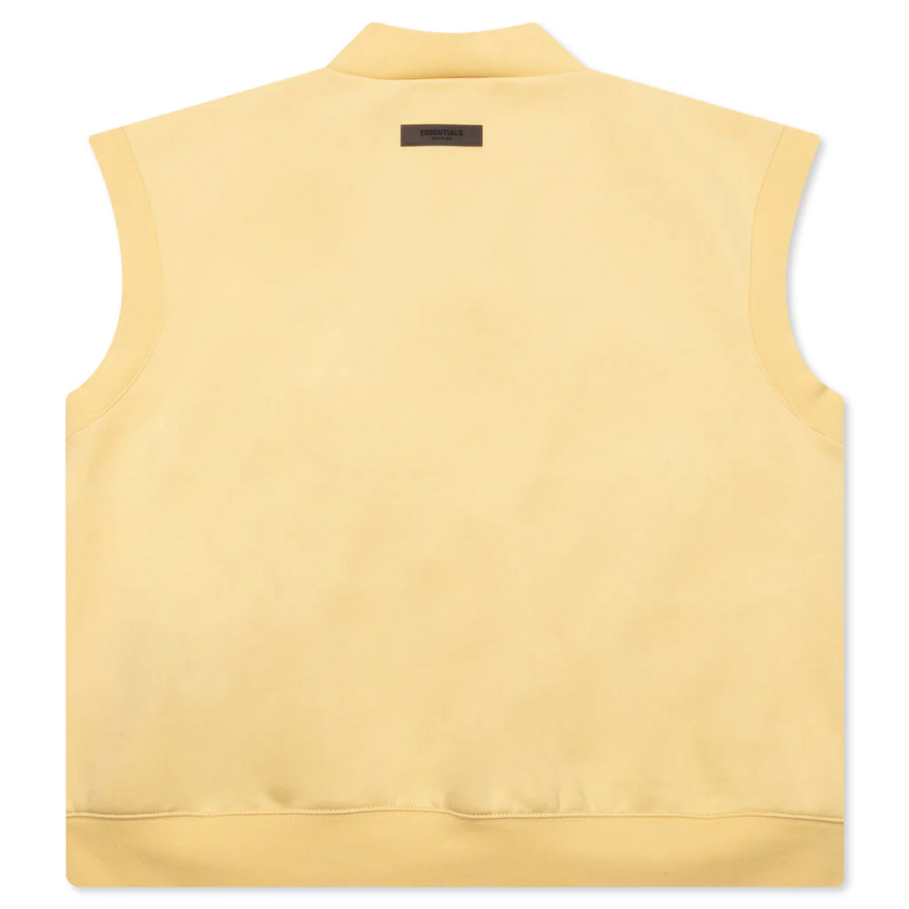 Women's V Neck Vest - Light Tuscan - Image 2