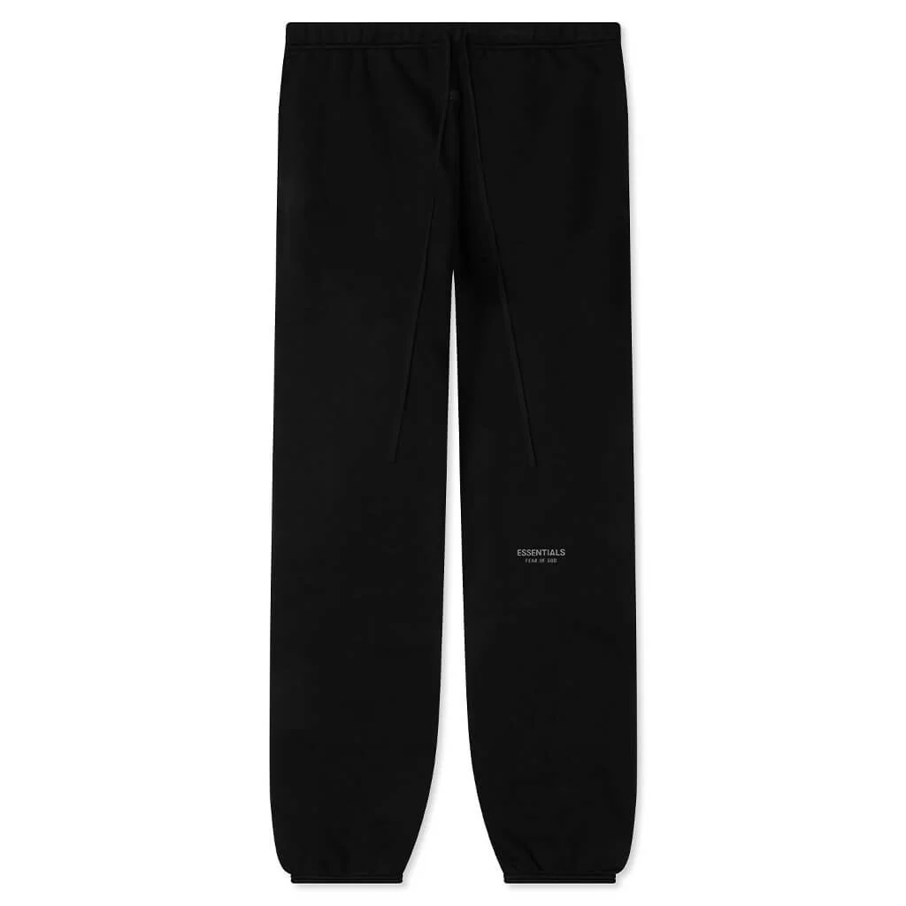 Vintage Fleece Sweatpant - Jet Black