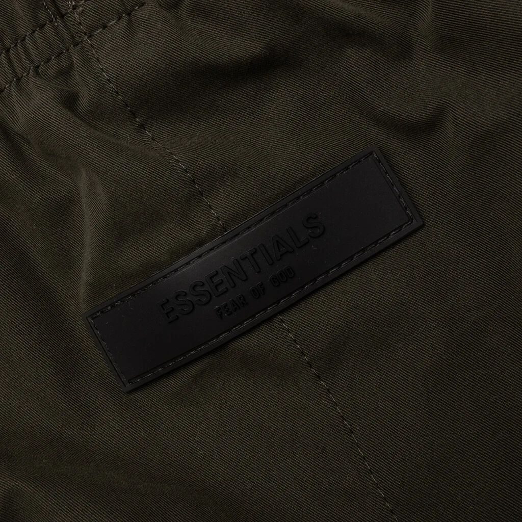 Women's Cotton Dock Short - Off Black - Image 3