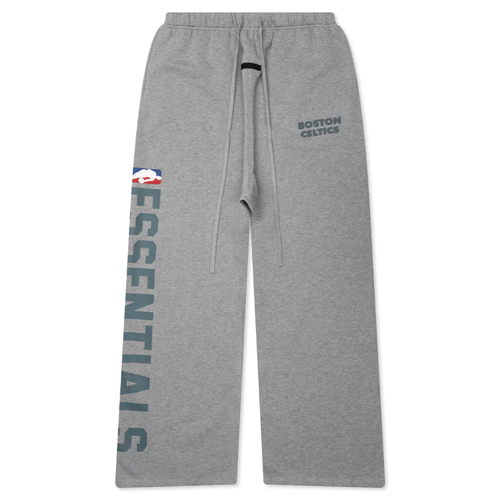 Fear of God Essentials x NBA Celtics Lounge Sweatpant - Concrete Heather