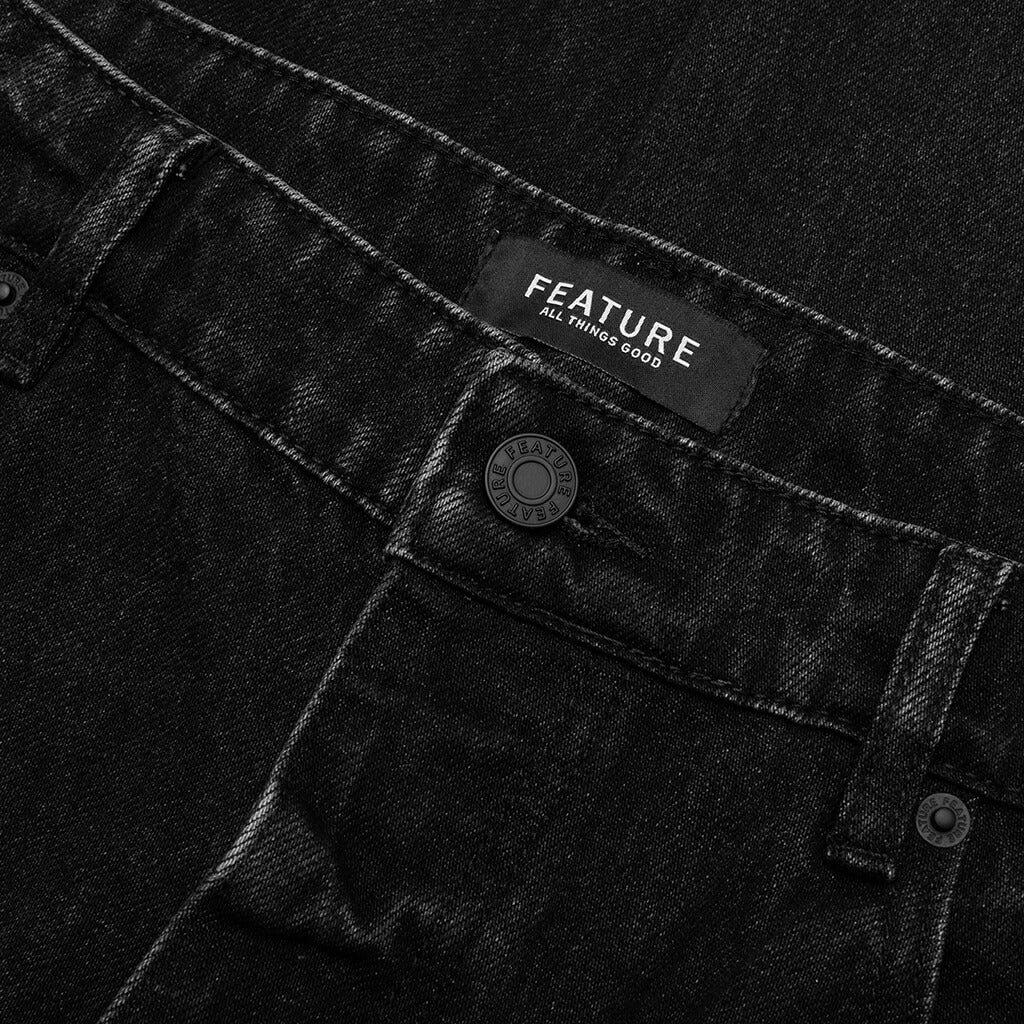 Jacob Tapered Denim - Vintage Black - Image 3