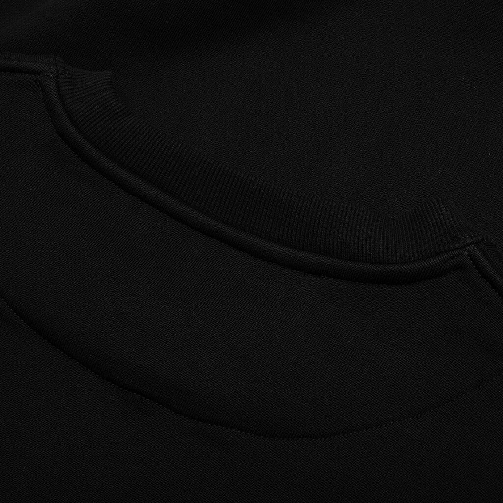 Academy Crewneck - Black/White - Image 5