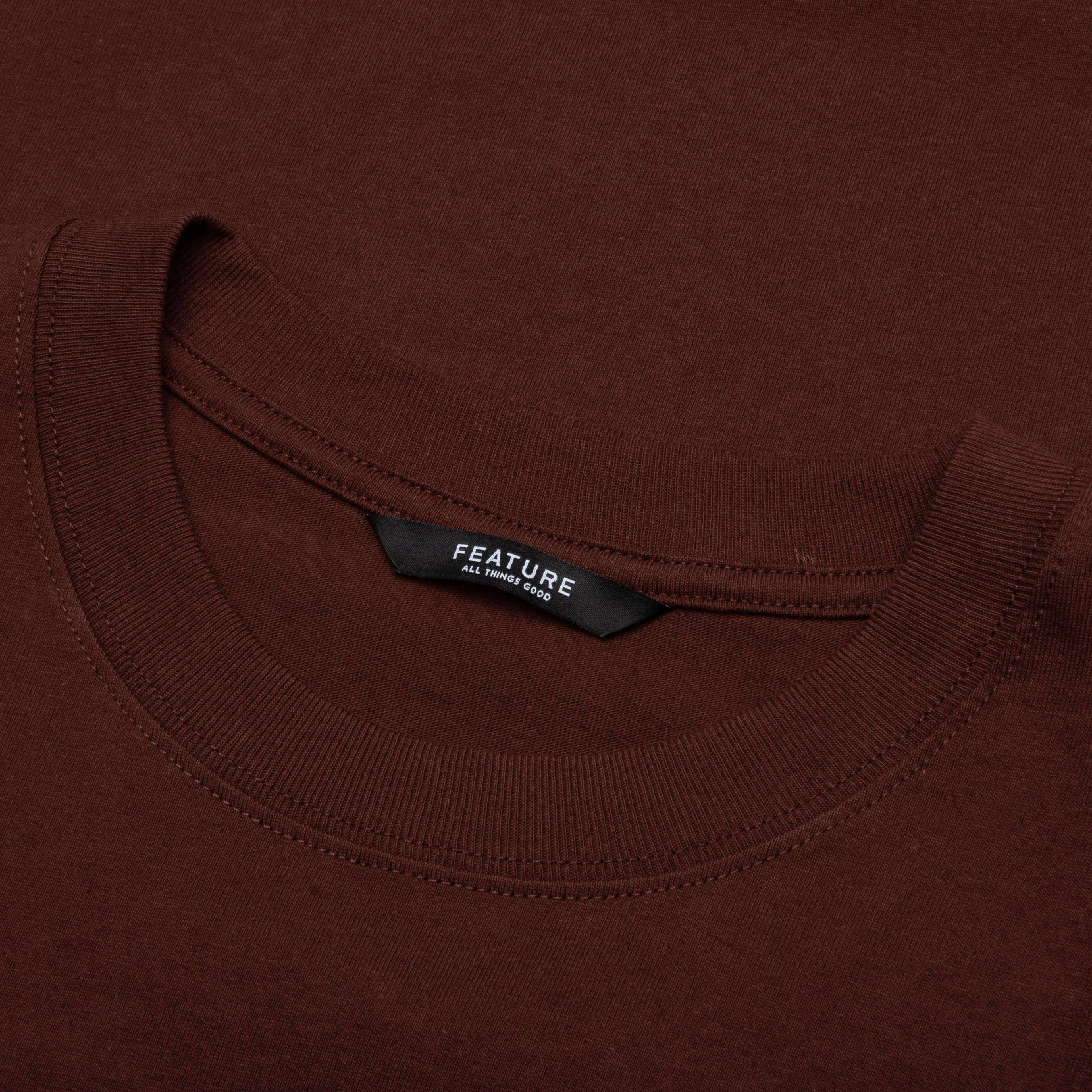 Academy Tee - Bitter Chocolate - Image 3