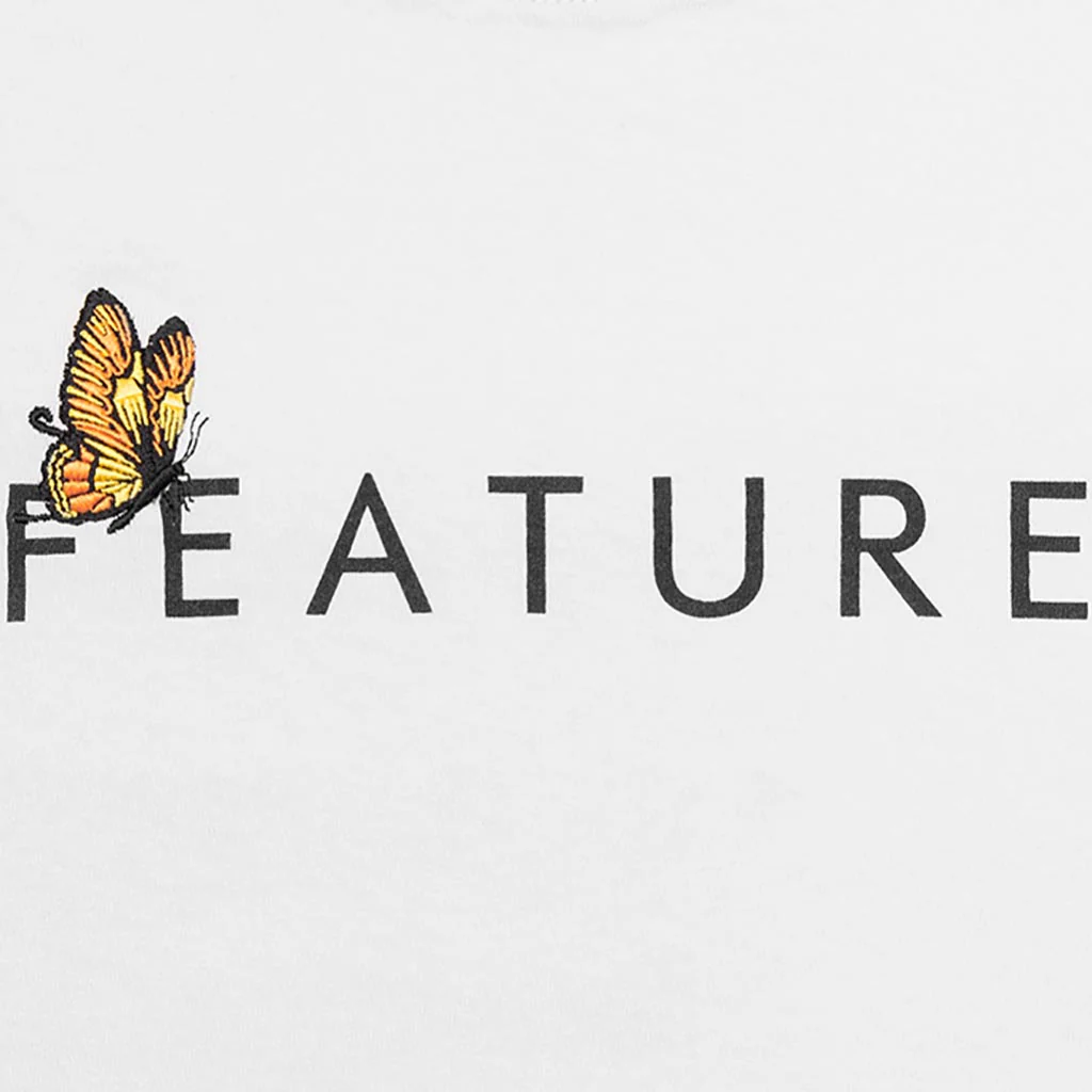 Butterfly Logo Tee - Off-White - Image 4