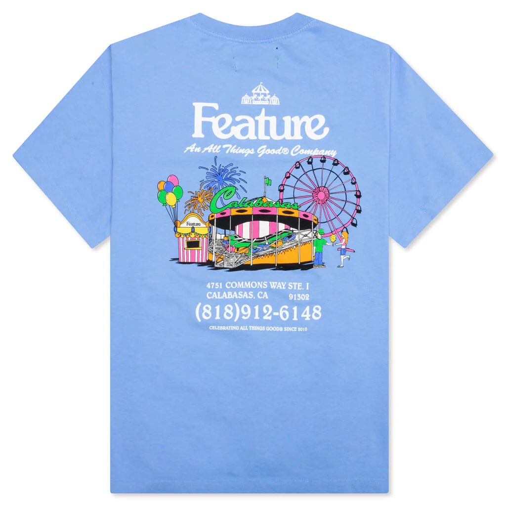 Carnival Tee - Light Blue - Image 2