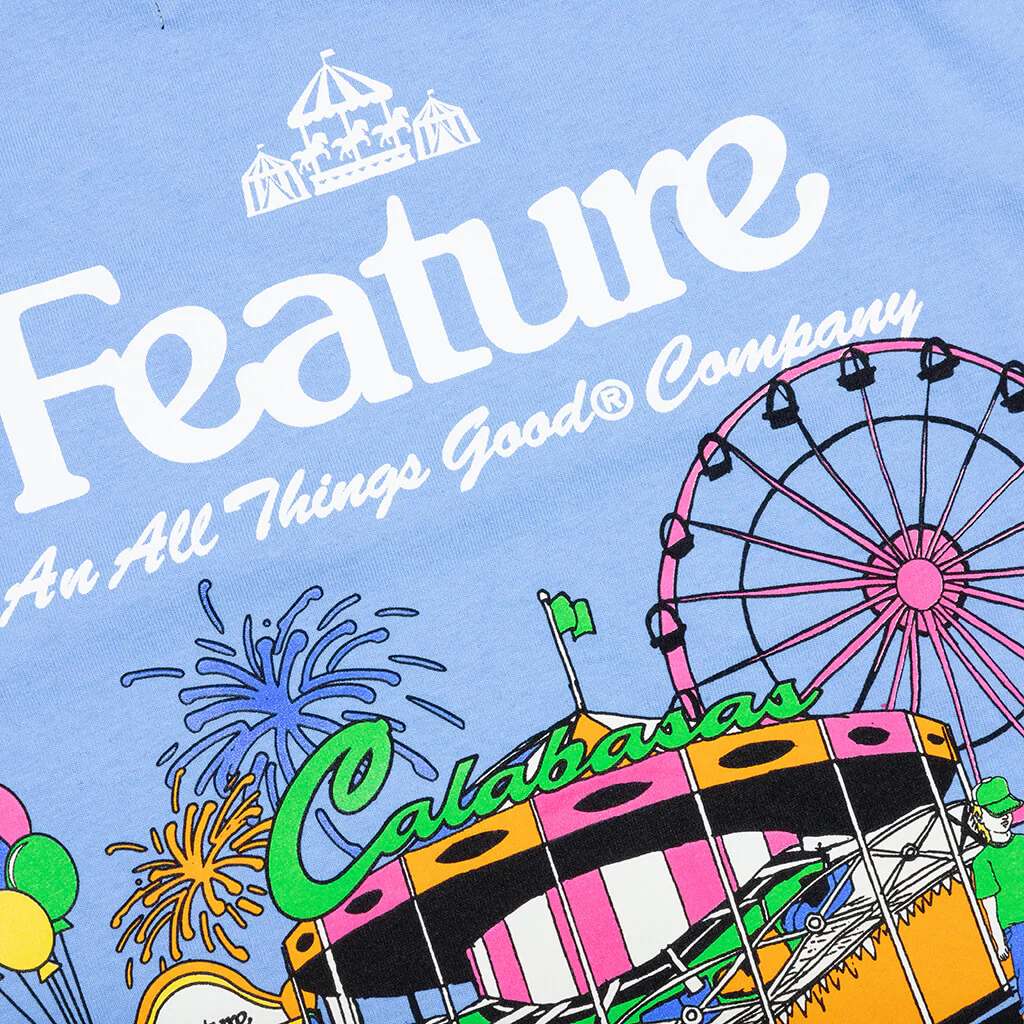 Carnival Tee - Light Blue - Image 4