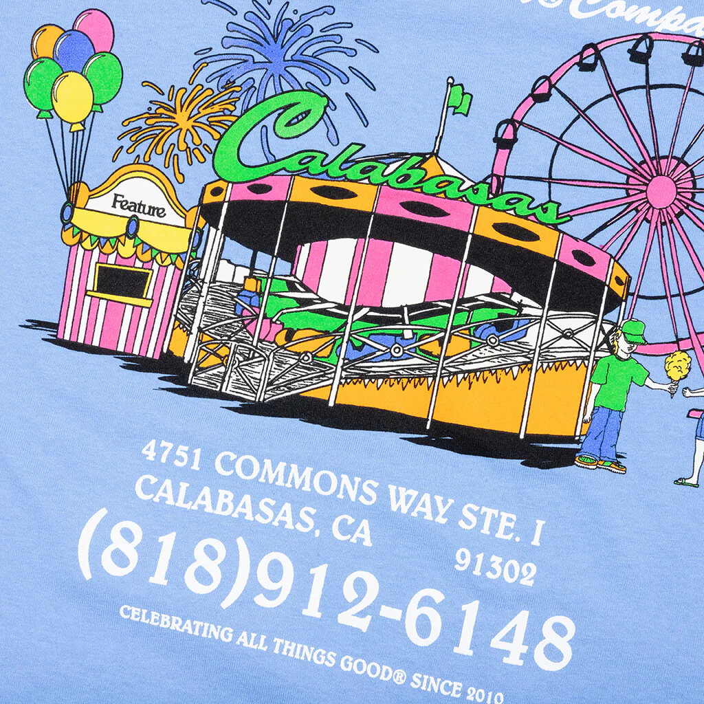 Carnival Tee - Light Blue - Image 5