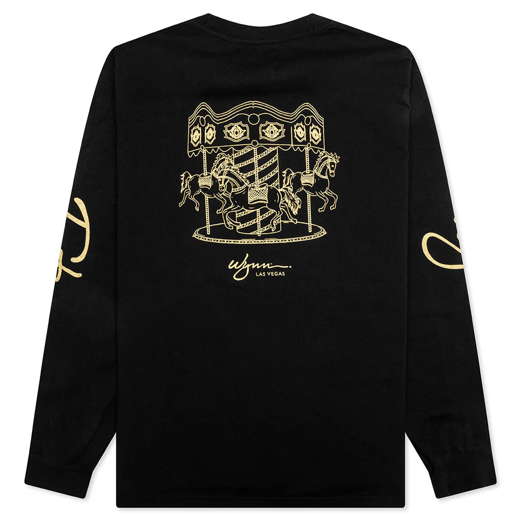 Feature x Wynn Carousel L/S Tee - Black - Image 2