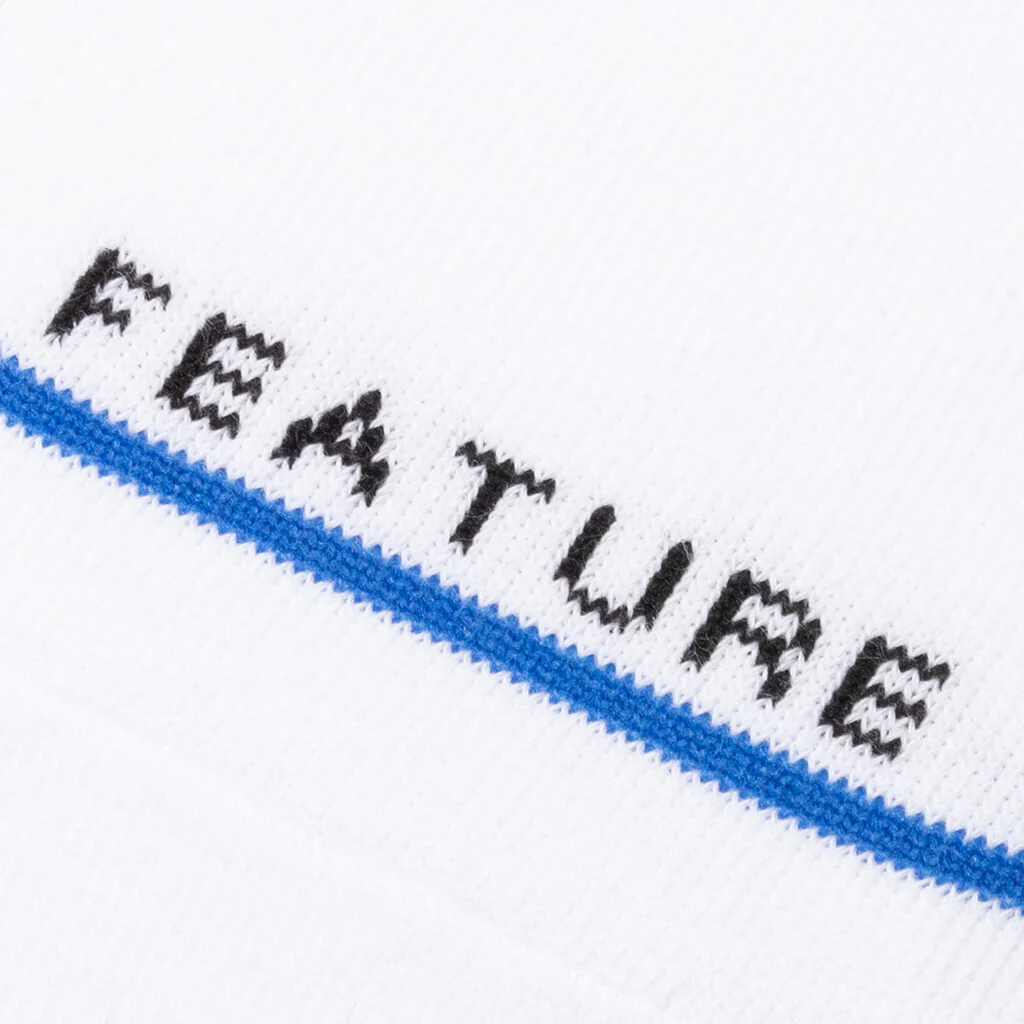 Classic No Show Sock - White - Image 3