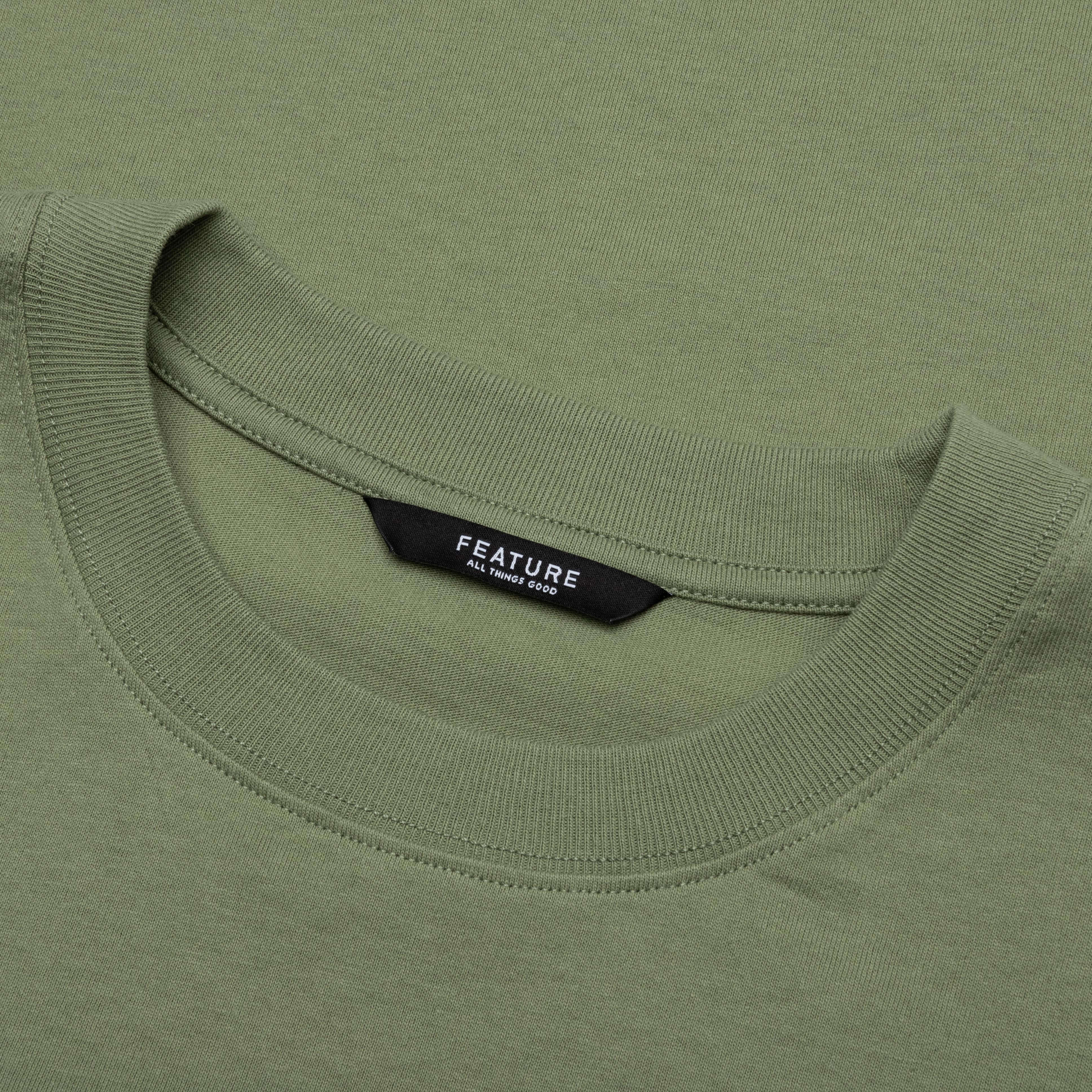 Collegiate Arch Tee - Oil Green - Image 3