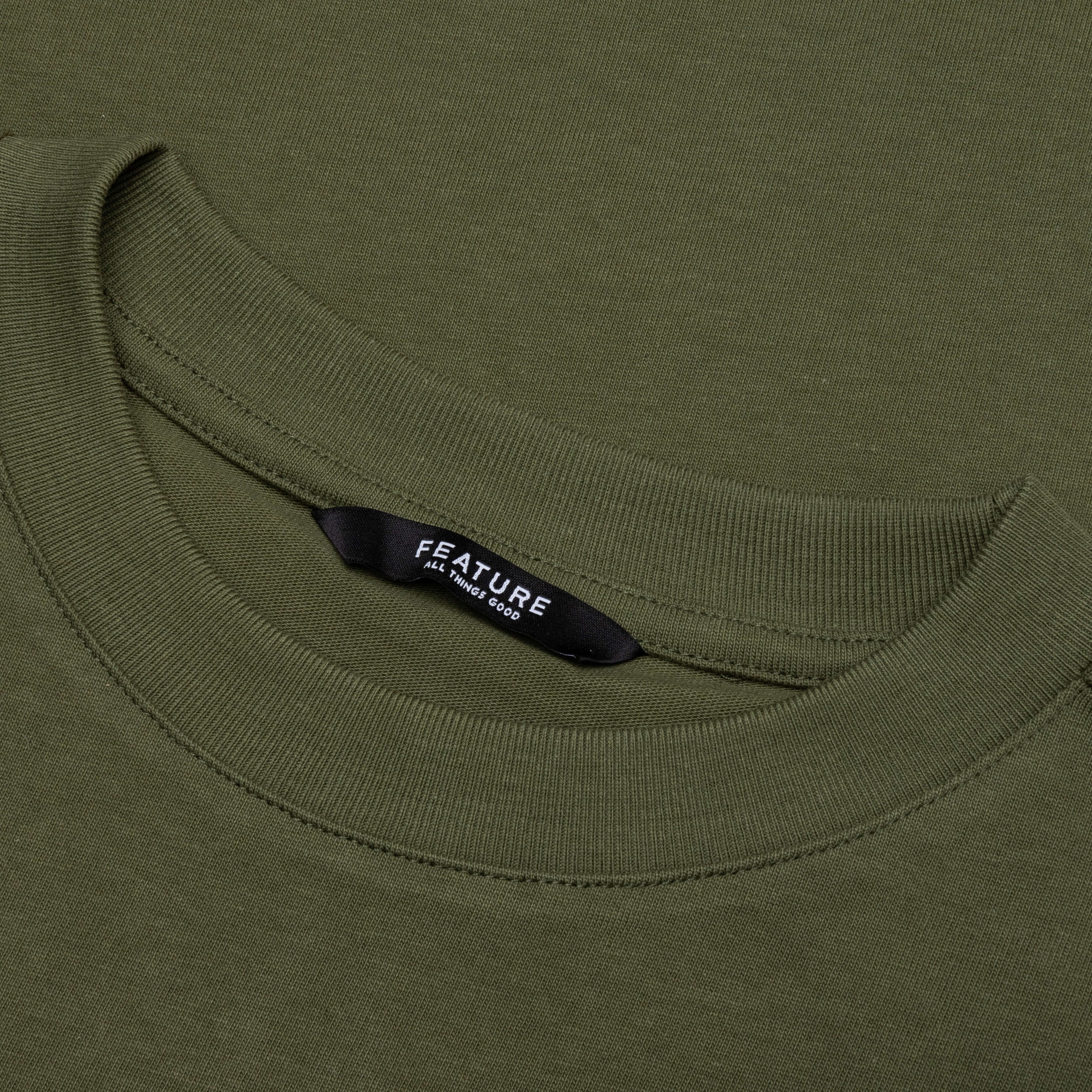 Courbet Tee - Olive - Image 3