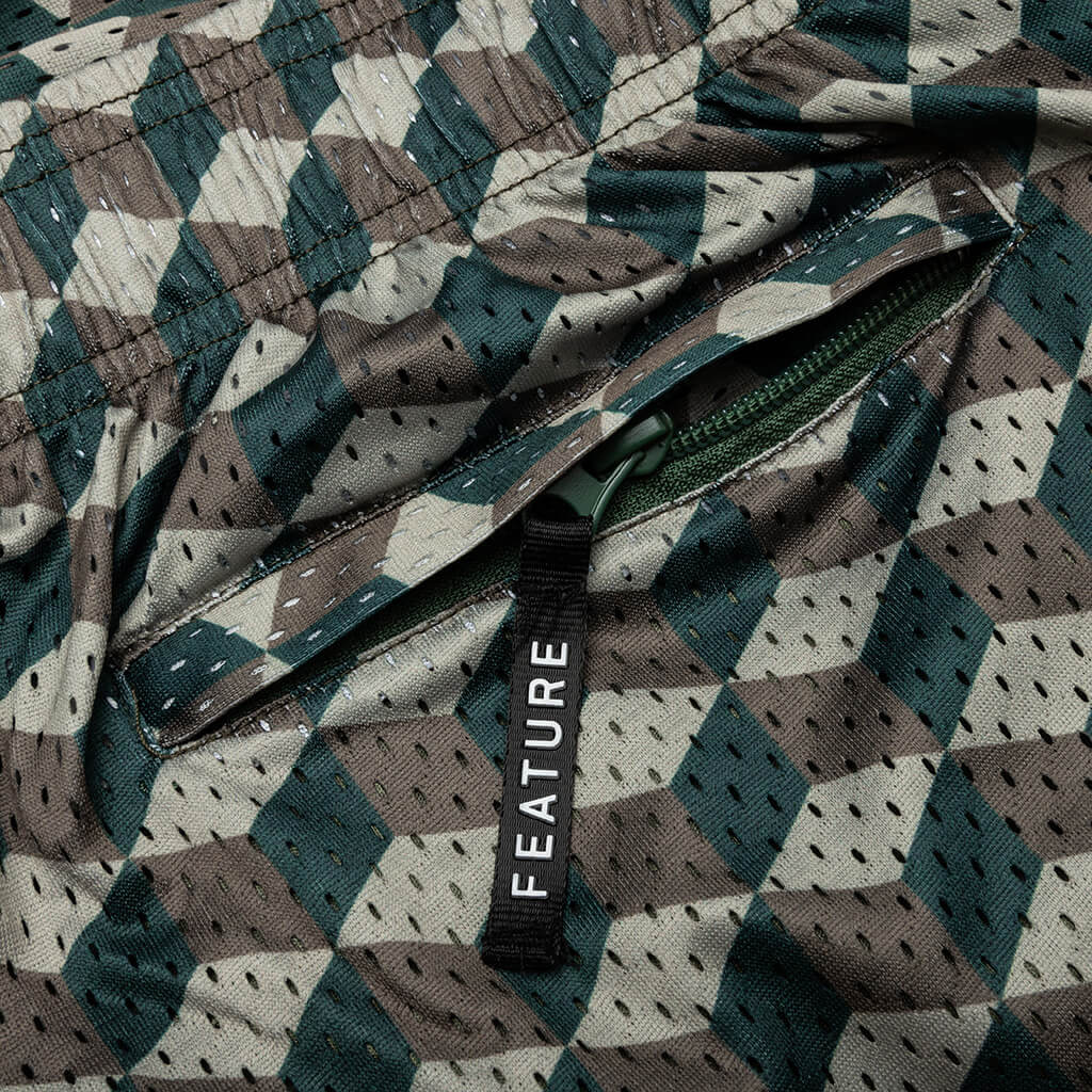 Cubert West Mesh Shorts - Camo - Image 4
