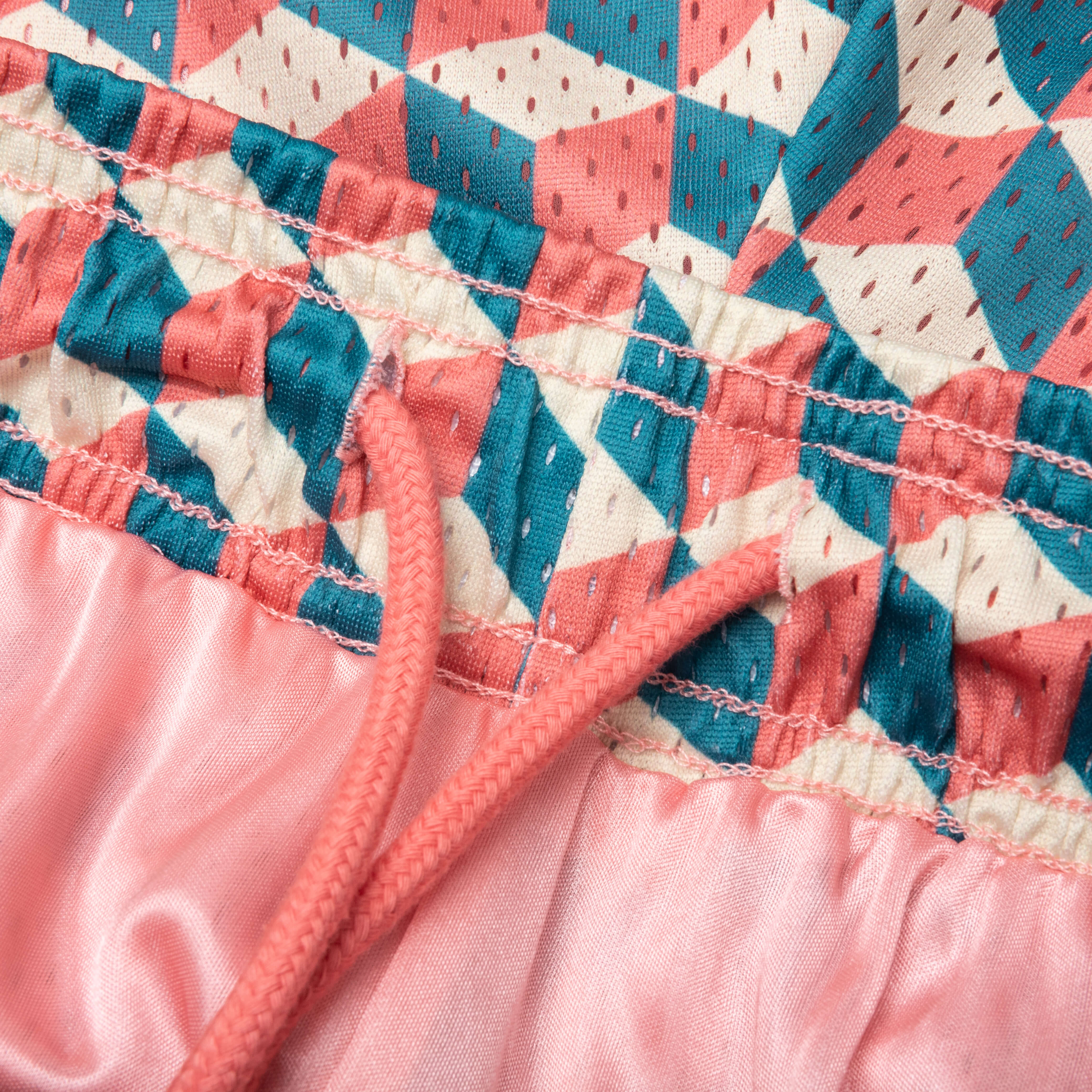 Cubert West Mesh Shorts - Coral - Image 3