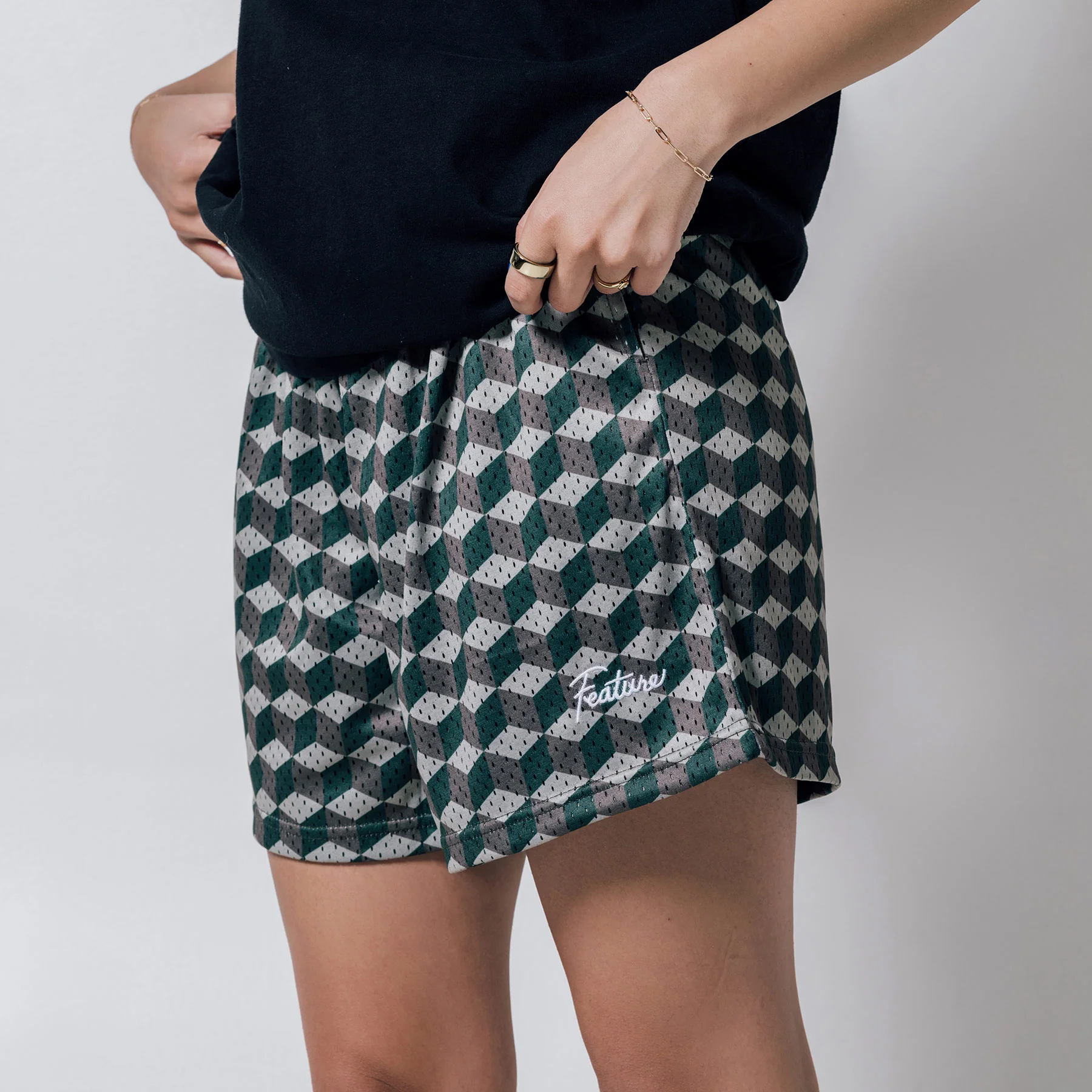 Cubert West Mesh Shorts - Camo - Image 7