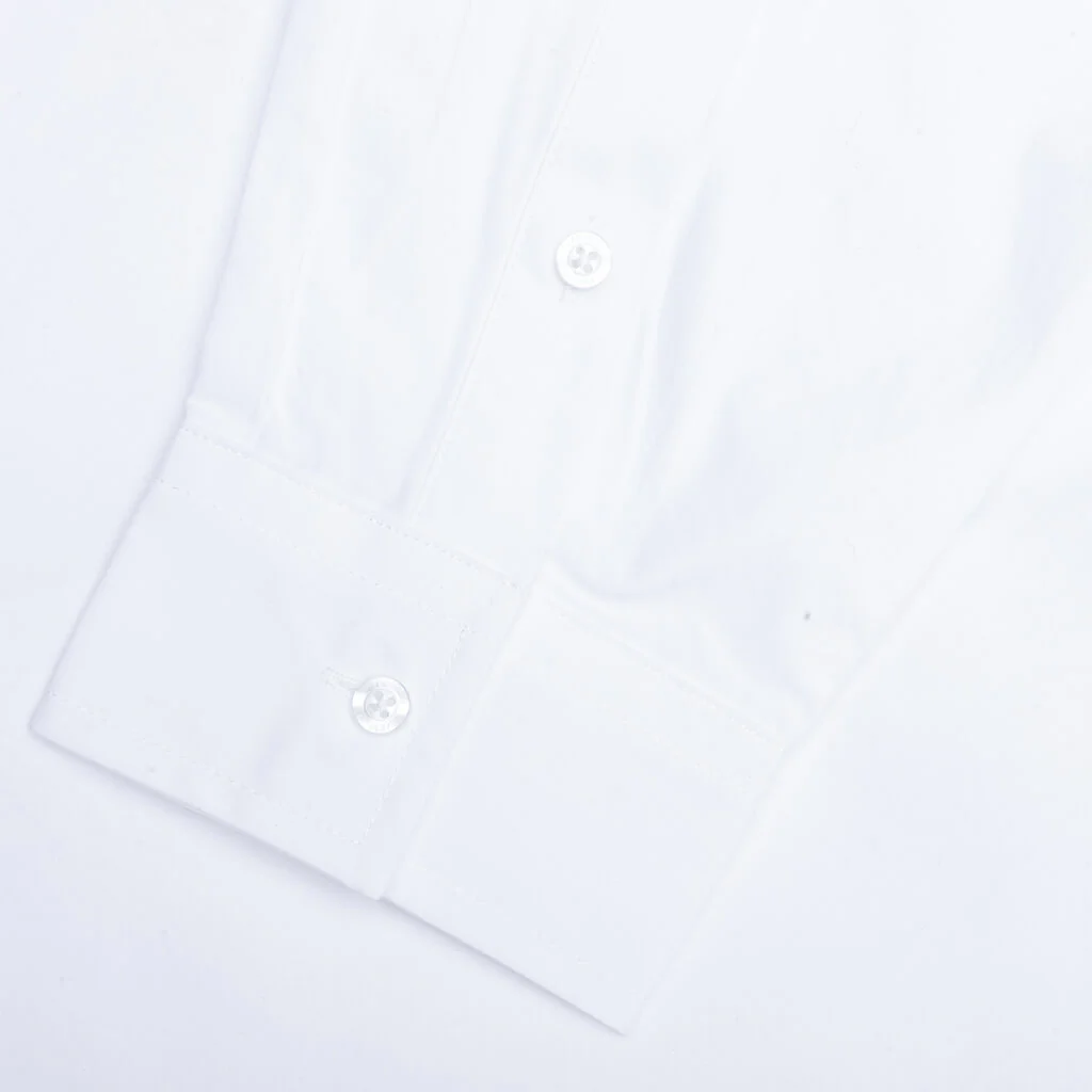 Dali Oversized Button Down Shirt - White - Image 4