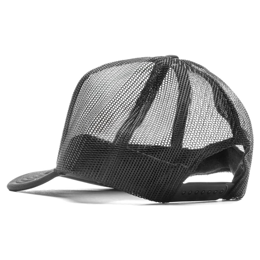 Draft Trucker Hat - Black/White - Image 4