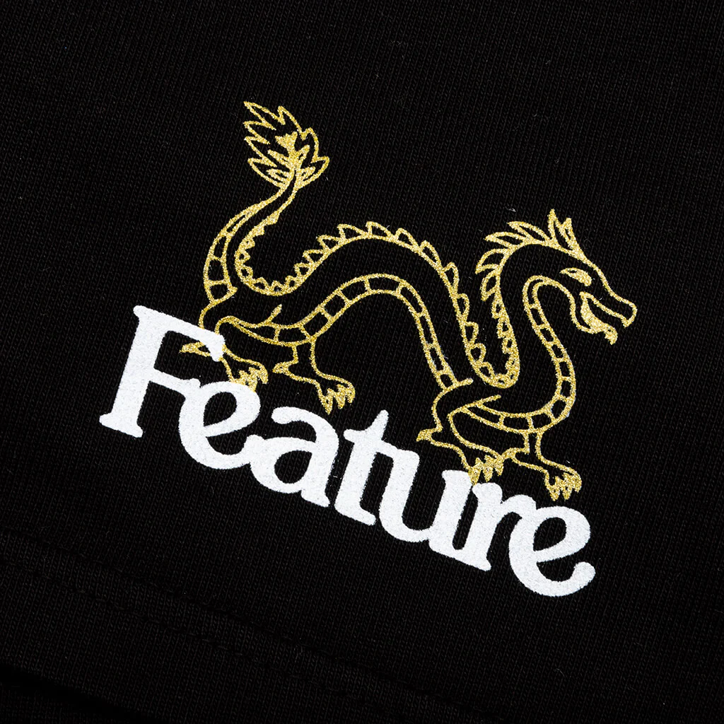 Dragon Sweatshort - Black - Image 3