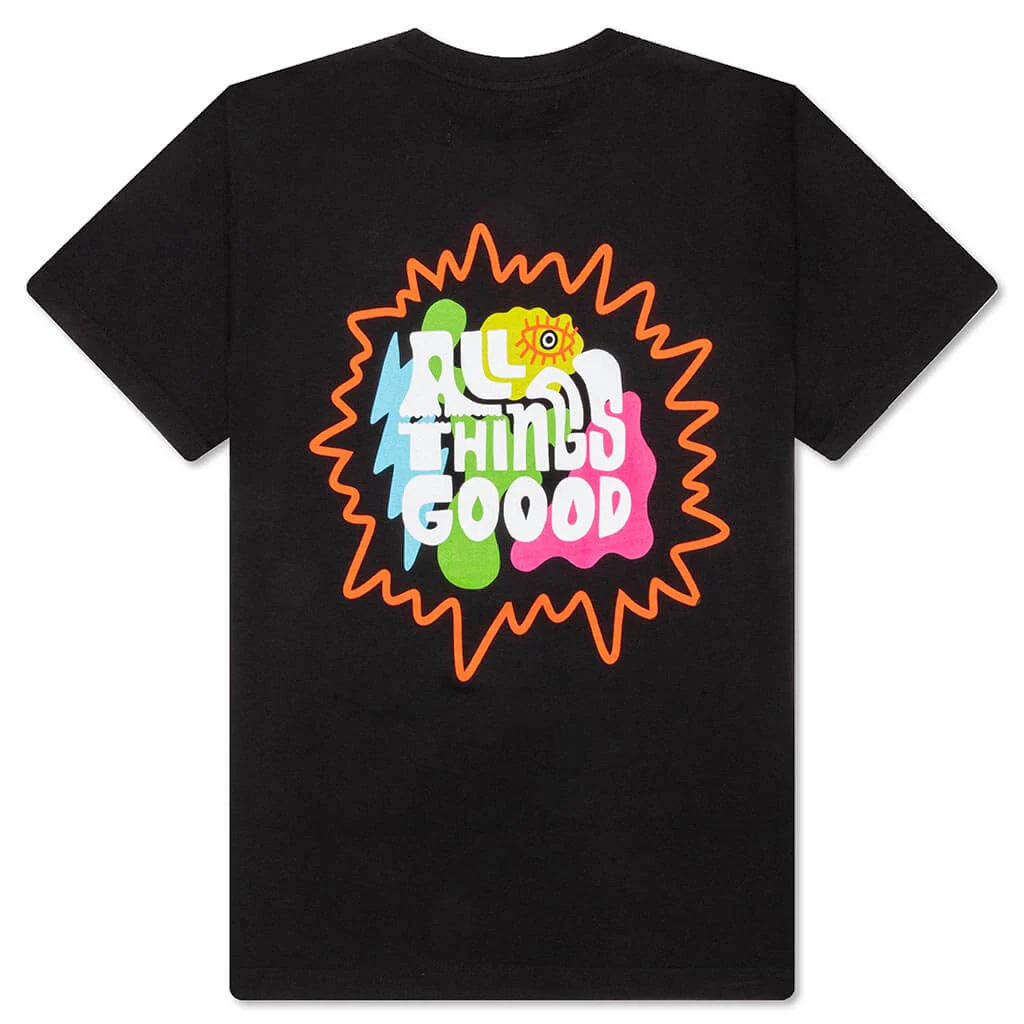 Feature x Pretty Done Splash Tee - Black - Image 2