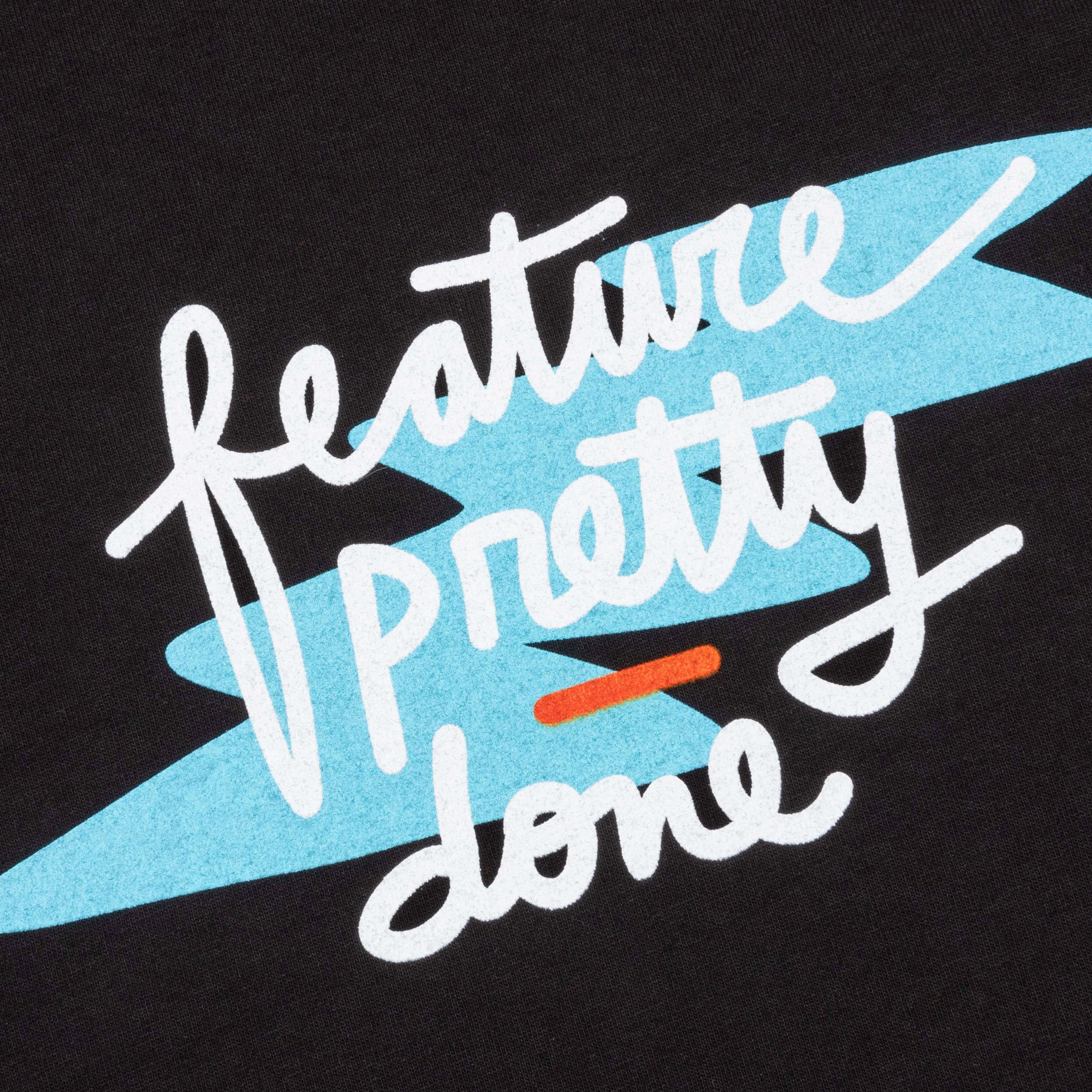 Feature x Pretty Done Splash Tee - Black - Image 3