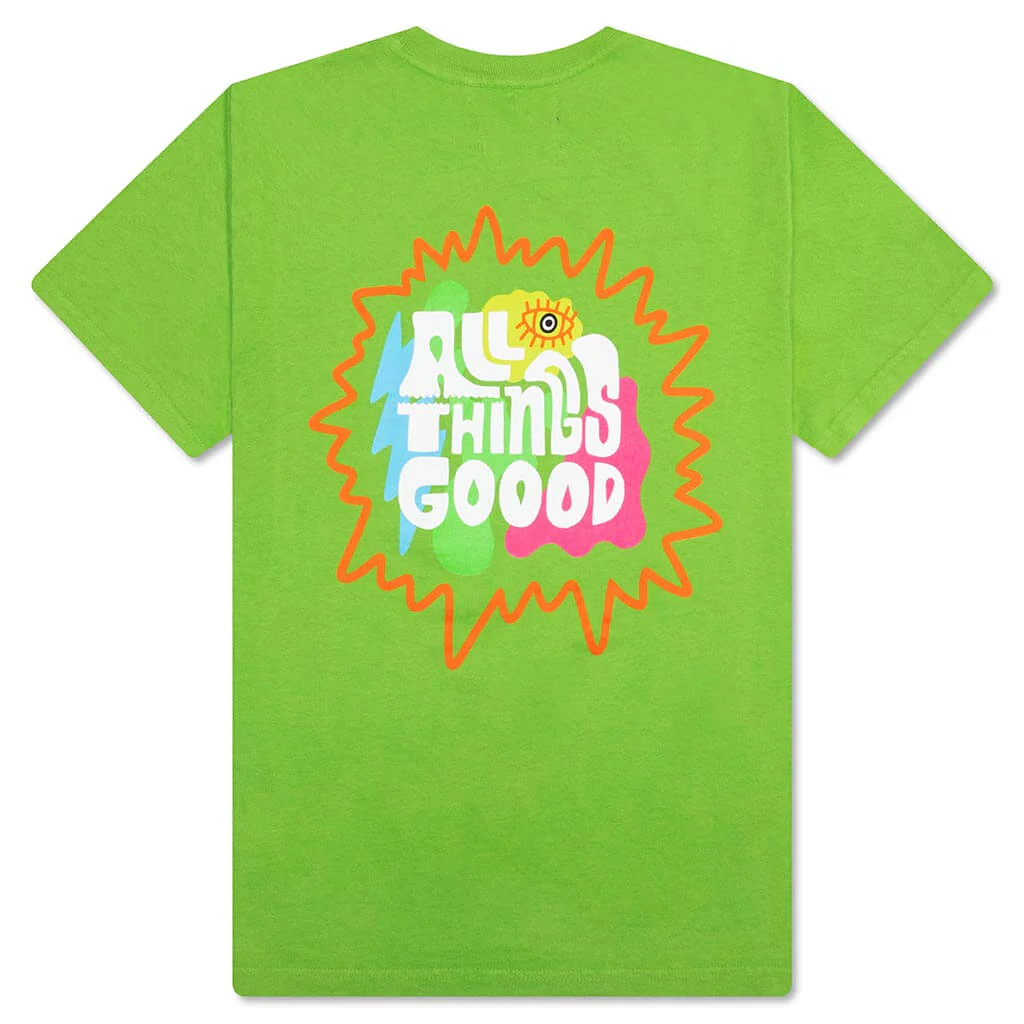 Feature x Pretty Done Splash Tee - Greenery - Image 2