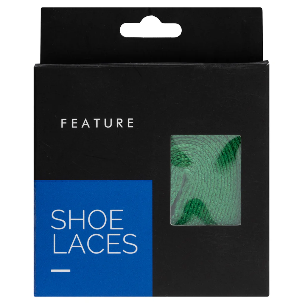 Flat Shoe Laces - Grass Green - Image 2