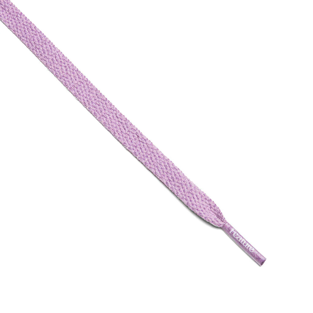 Flat Shoe Laces - Lavender - Image 3