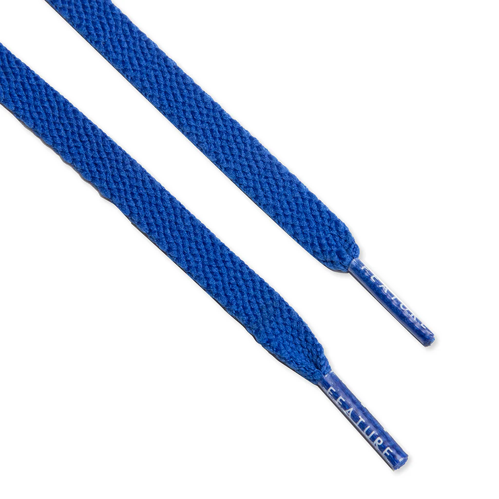 Flat Shoe Laces - Royal - Image 3