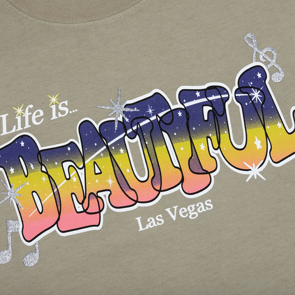 Grateful T-Shirt - Oil Green - Image 4