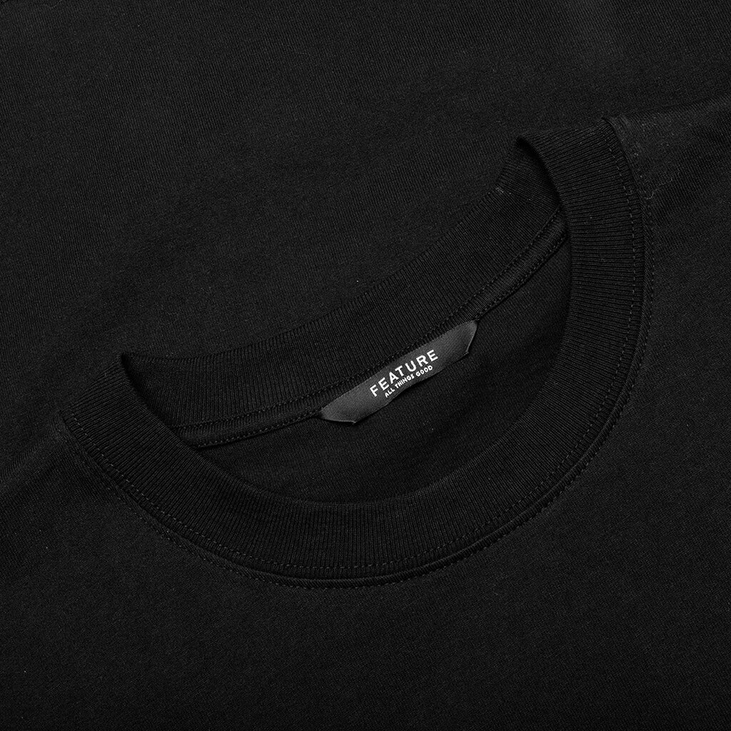Feature x Guesthouse Anniversary Tee - Black - Image 3