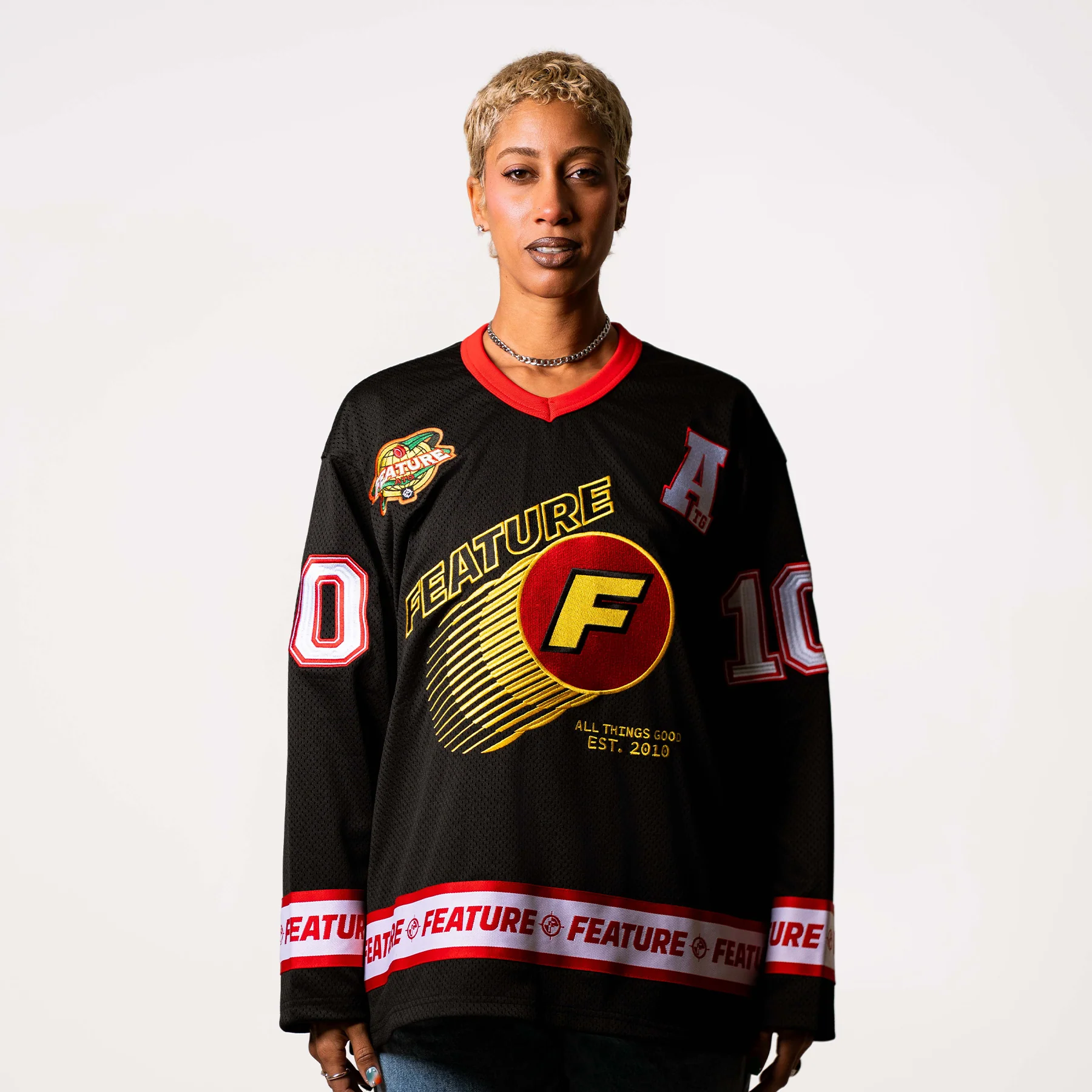 Howe Sweater Jersey - Black - Image 6