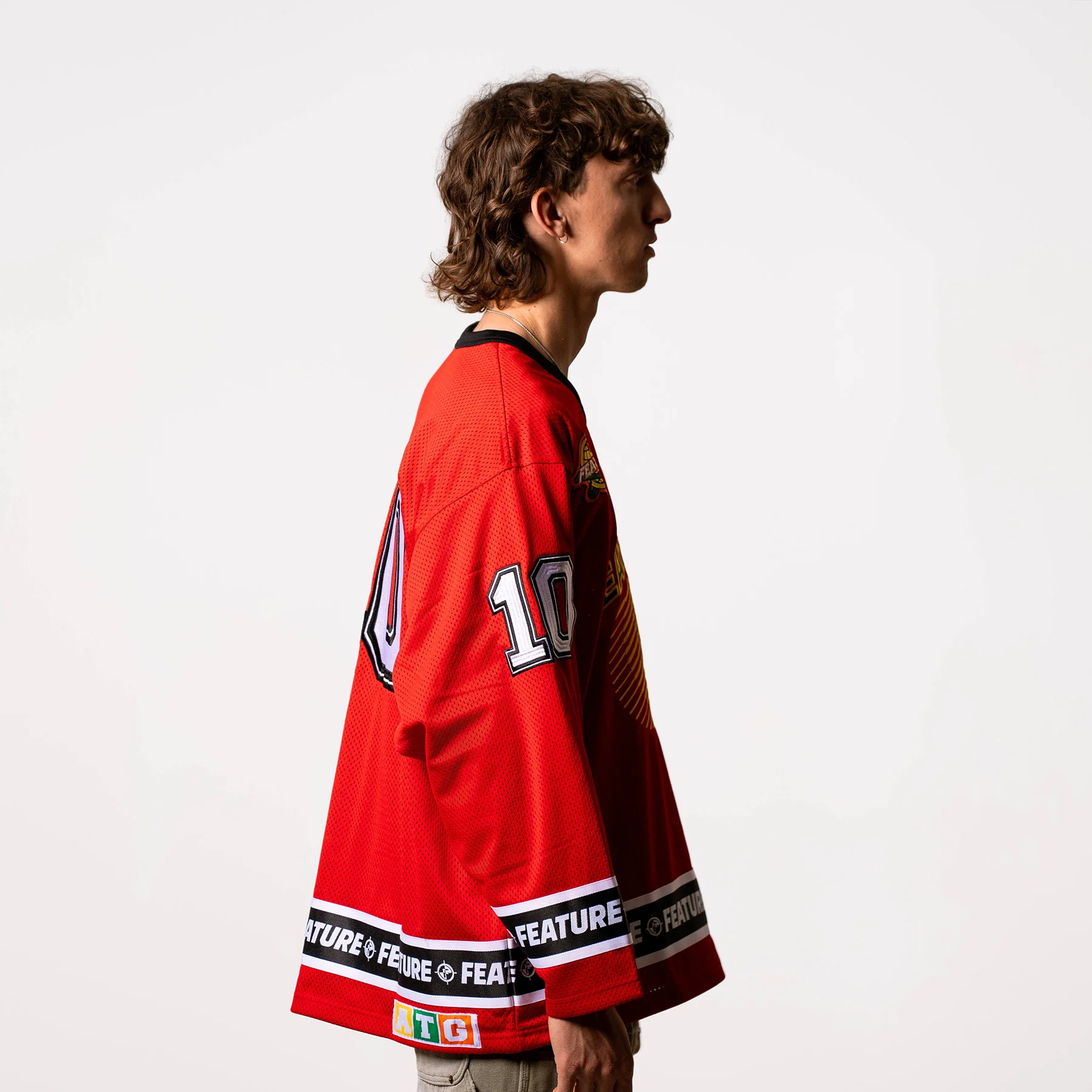 Howe Sweater Jersey - Red - Image 10