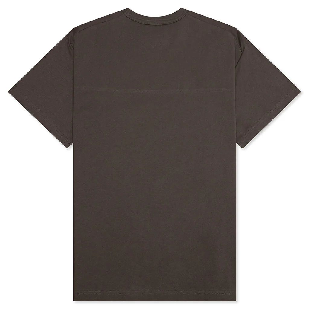 Jersey Braque Pocket Tee - Chocolate - Image 2