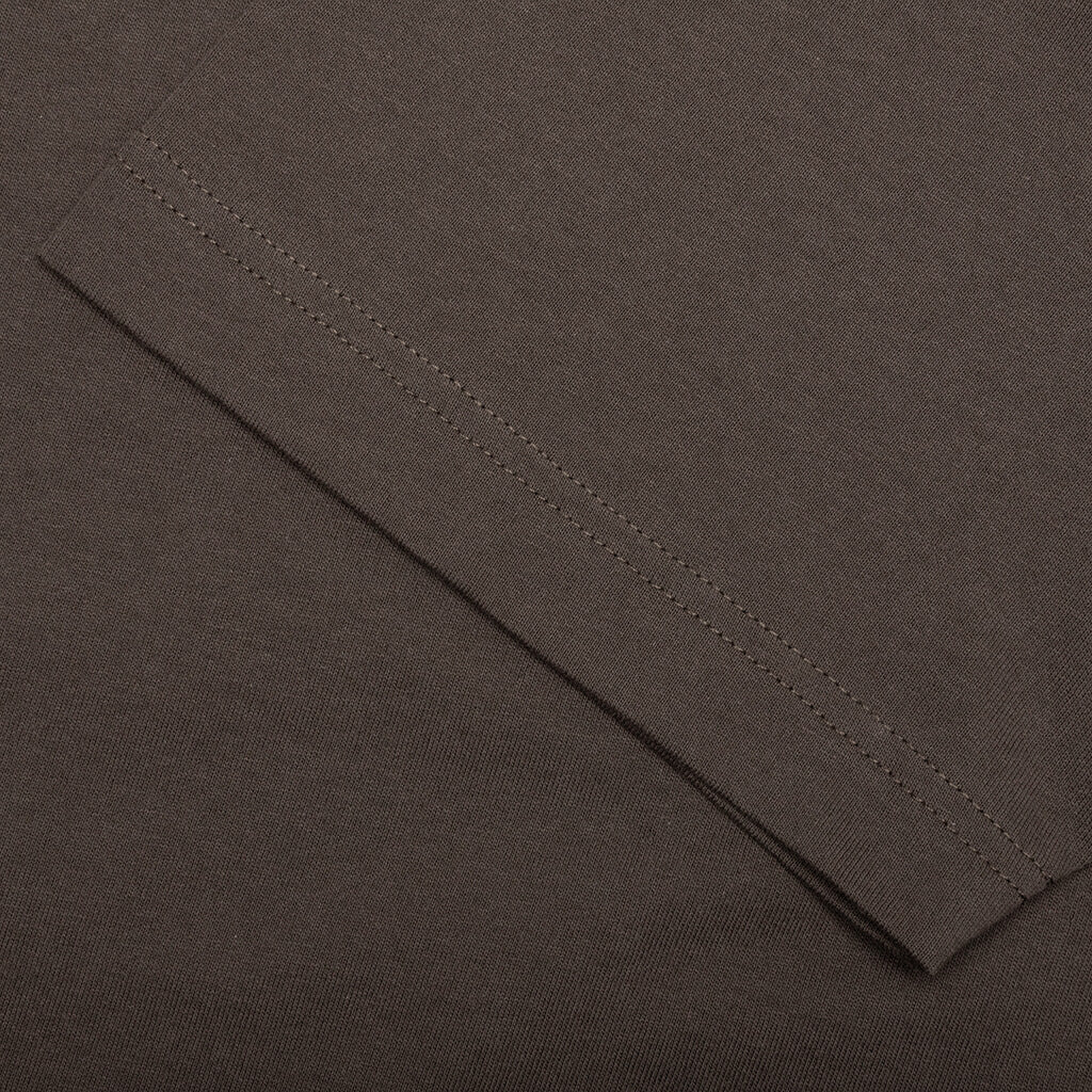 Jersey Braque Pocket Tee - Chocolate - Image 5