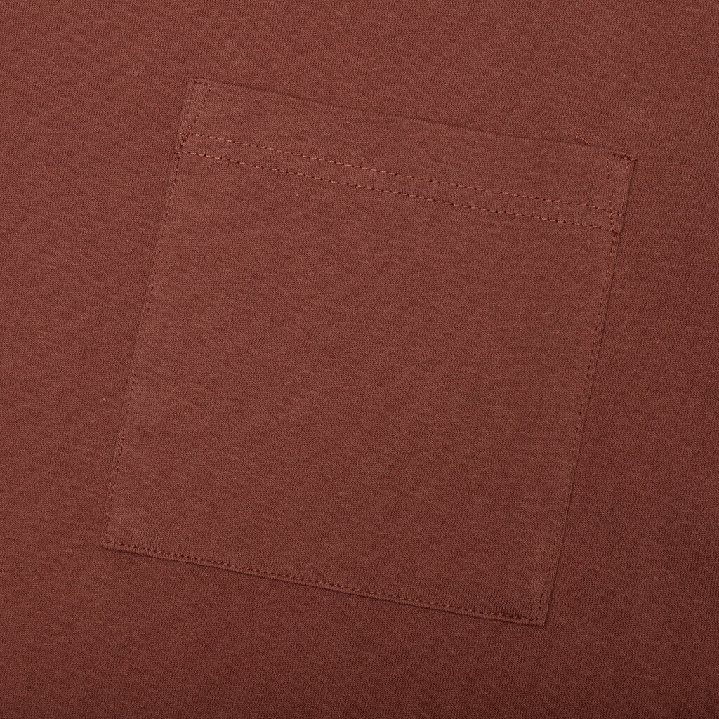Jersey Braque Pocket Tee - Clay - Image 4