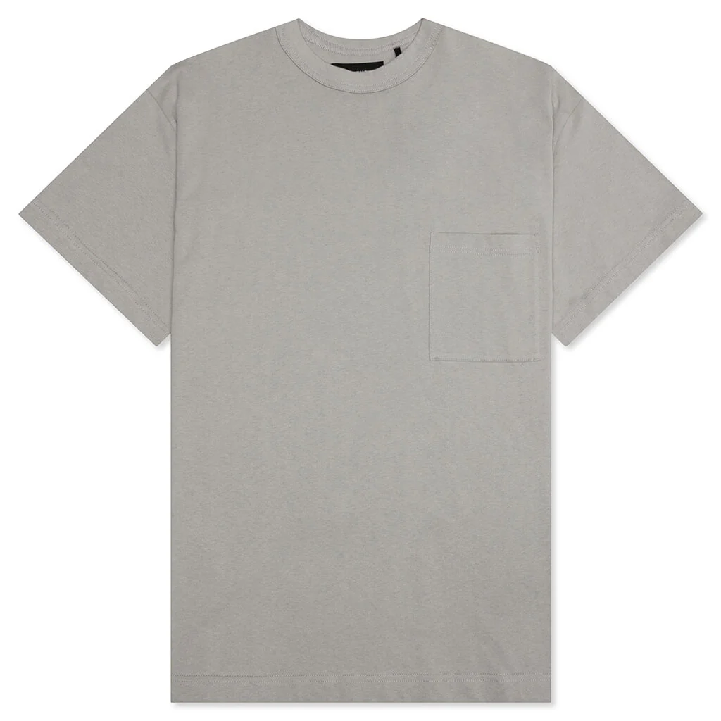 Jersey Braque Pocket Tee - Grey