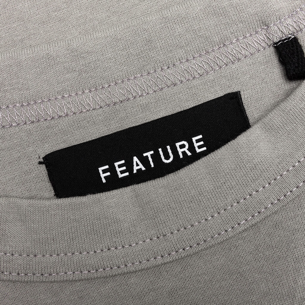 Jersey Braque Pocket Tee - Grey - Image 3
