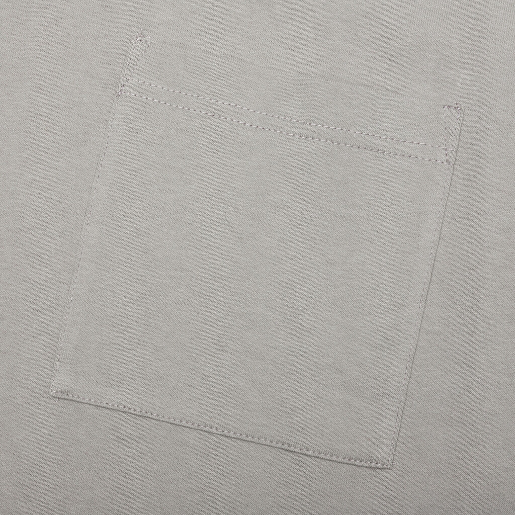 Jersey Braque Pocket Tee - Grey - Image 4