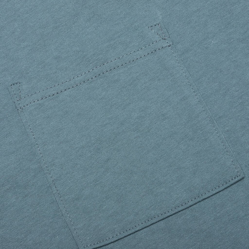 Jersey Braque Pocket Tee - Pewter - Image 4
