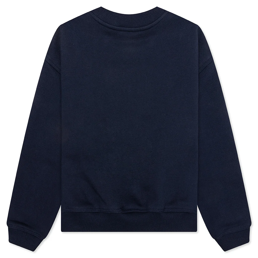 Kids Academy Crewneck - Navy Blazer - Image 2