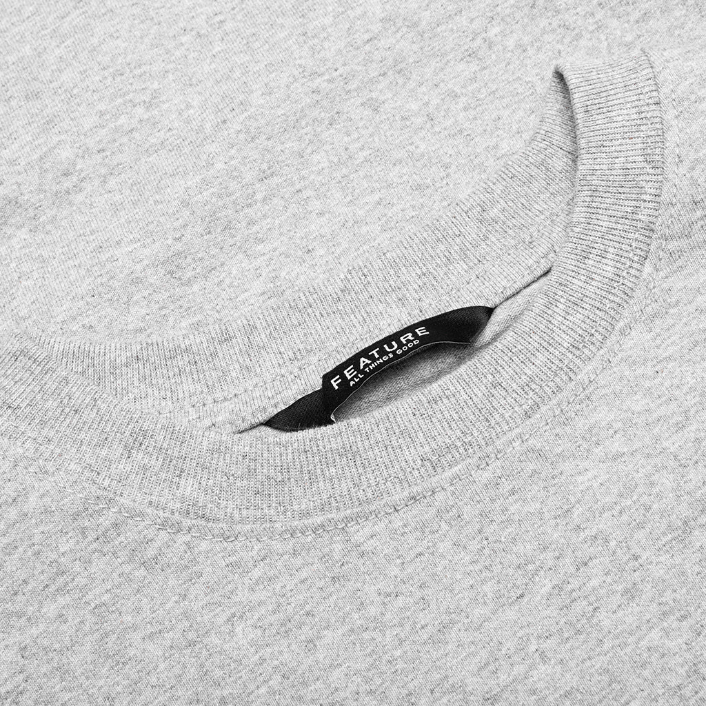 Kids Academy L/S T-Shirt - Heather Grey - Image 4